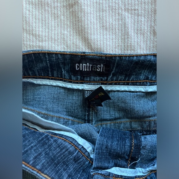 contrast Y2K denim skirt - Picture 3 of 3